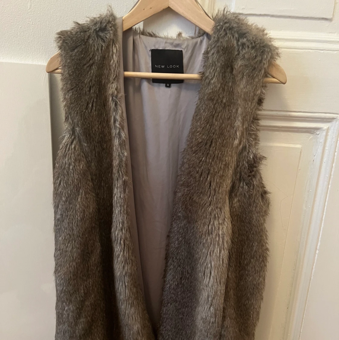 Faux fur gilet