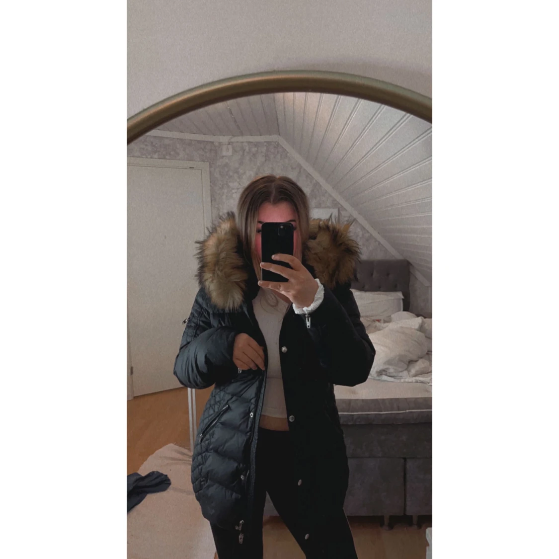 Rock and blue vinterjacka - 90