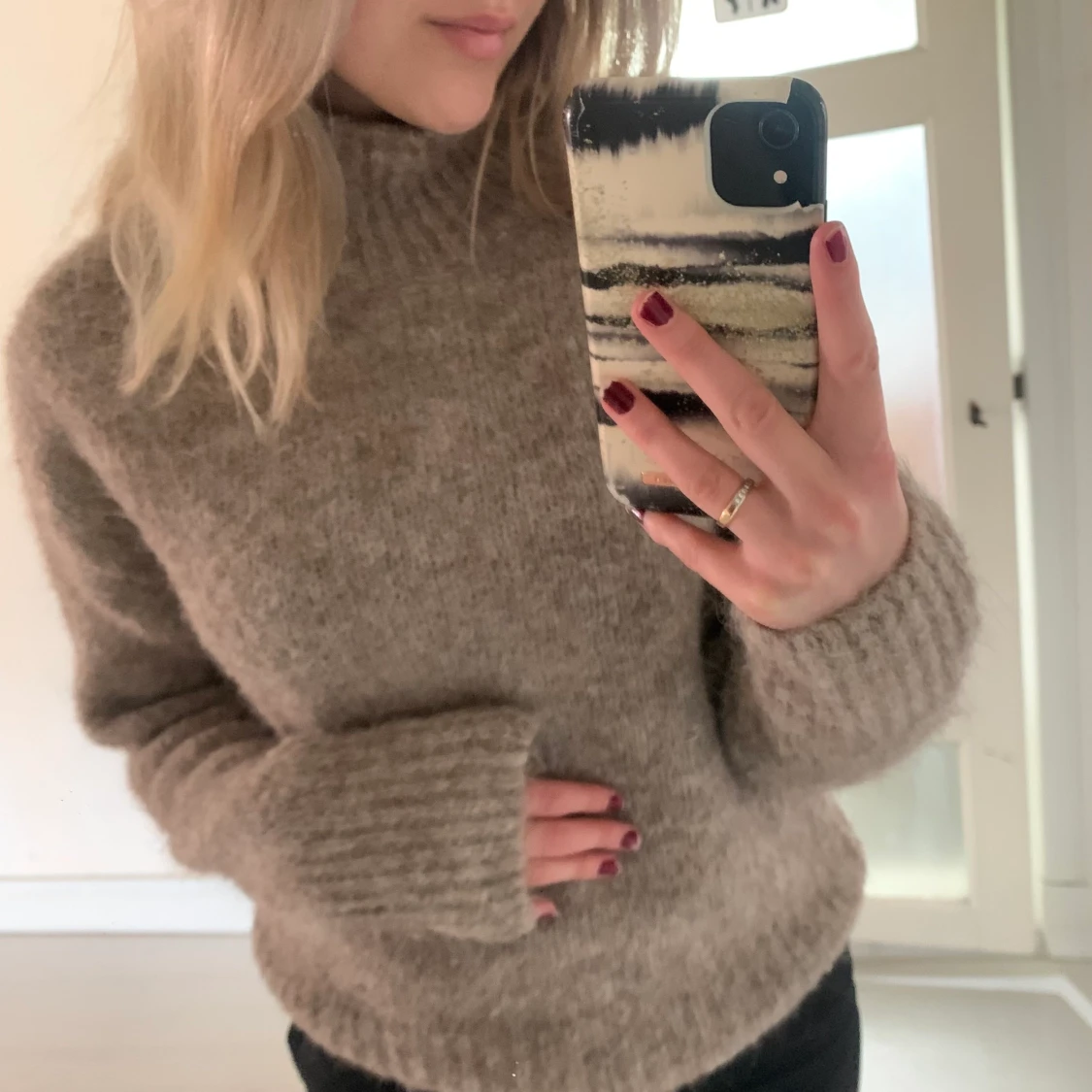 Stickad tröja  - 90