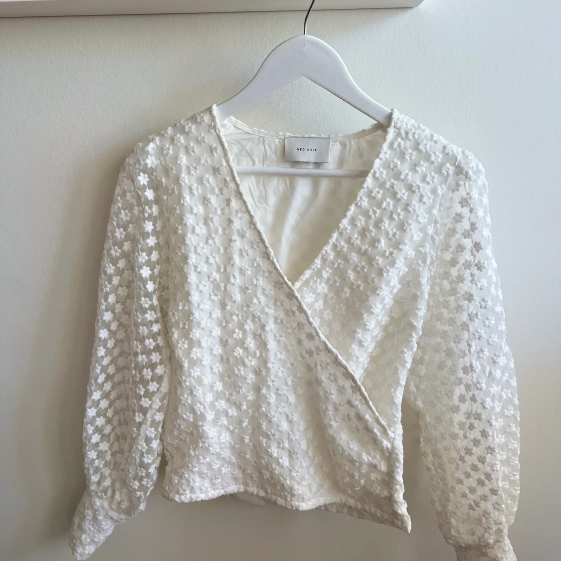 Neo Noir Flower Blouse 