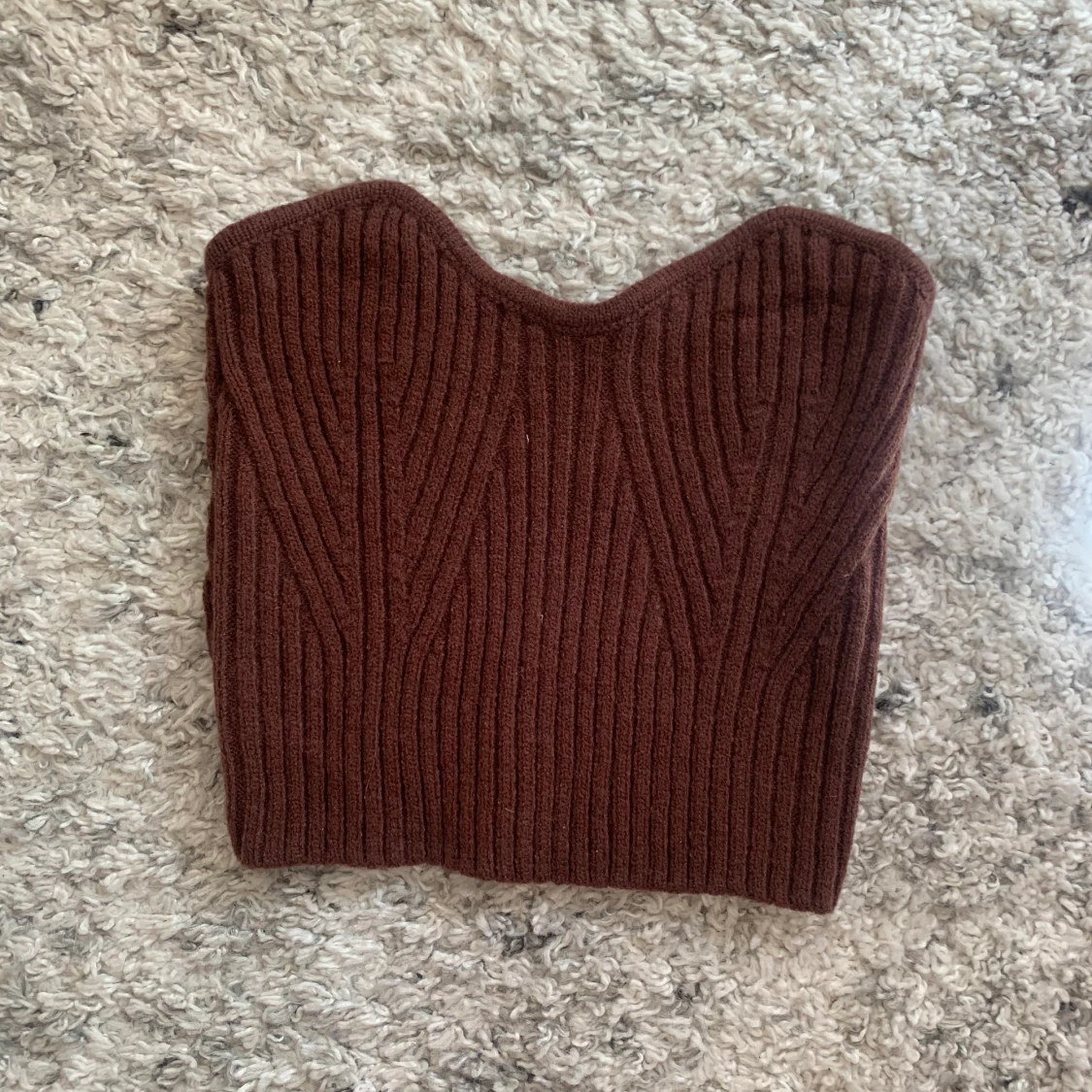 Brun topp storlek S  - 90