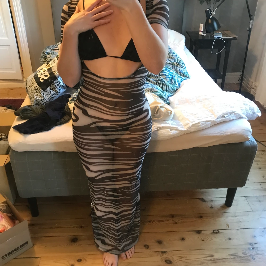 Beach cover upp zebra  - 90