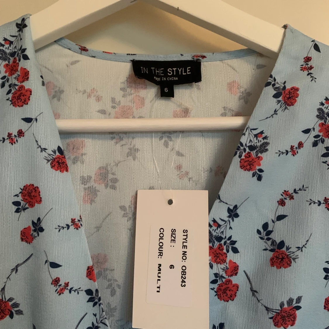 Asos blommig midiklänning - 91