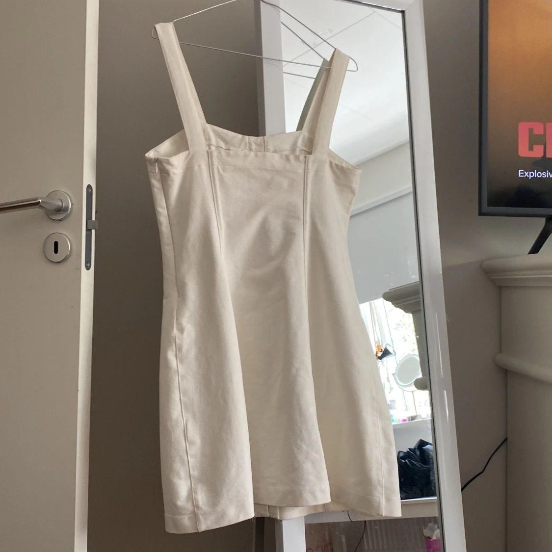 Vit klänning storlek S!!  - 91