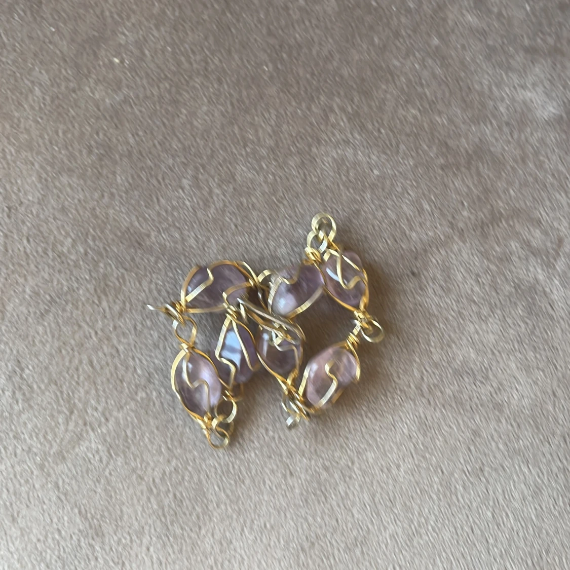 Fint ametist armband - 91