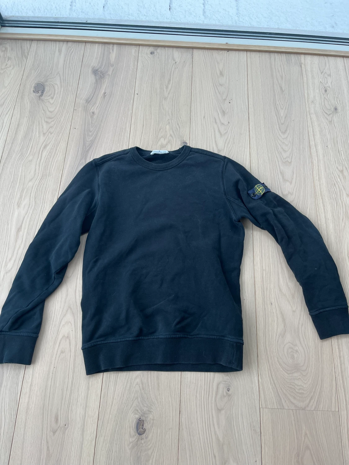 3 STONE ISLAND tröjor svart, vit, orange 