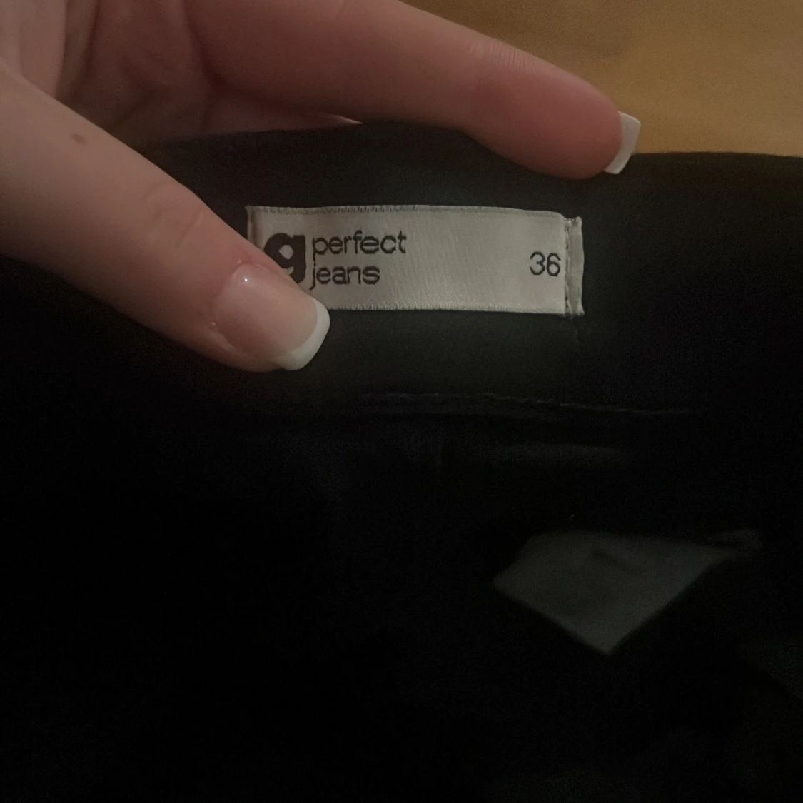 Lågmidjade bootcut - 90