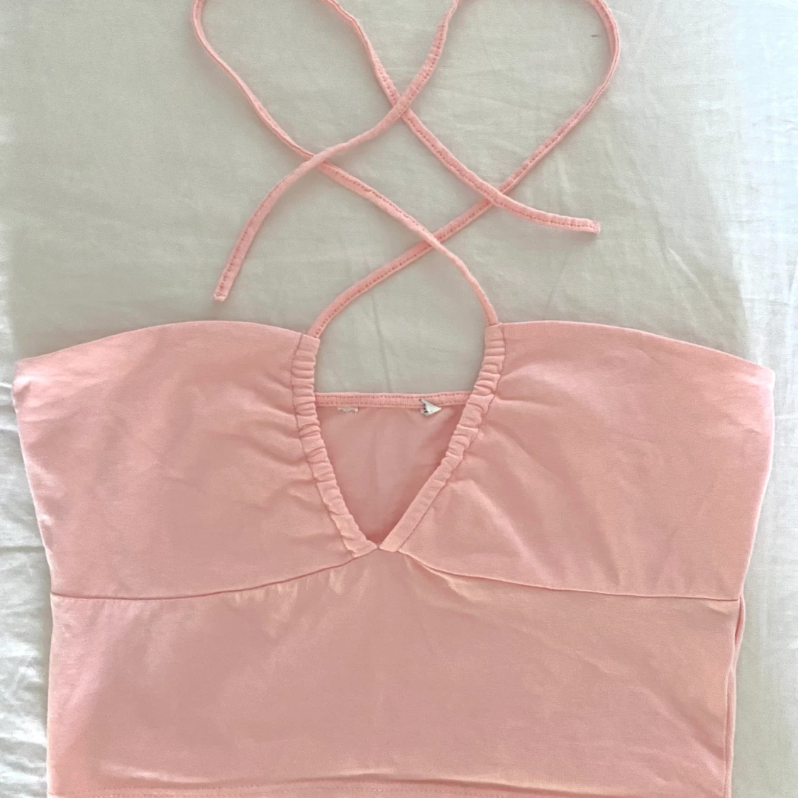 Två halternecktoppar - 90