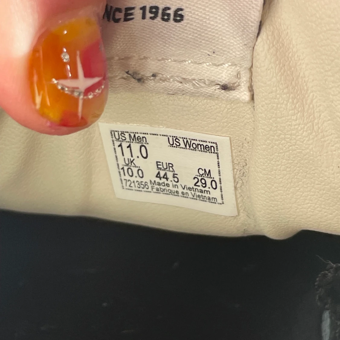 Vans shoes w blue fame  - 91