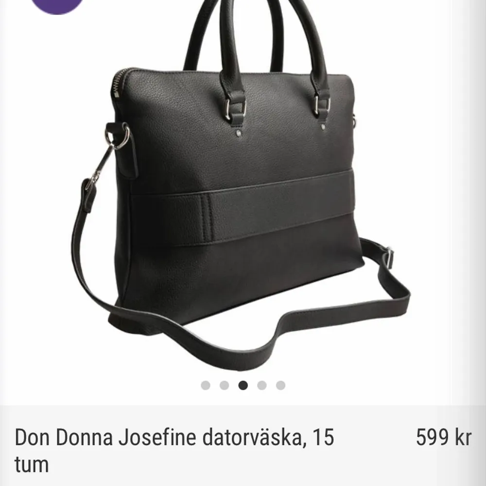 Säljer en nästan oanvänd Väska från märket DonDonna. 150kr. . Väskor.