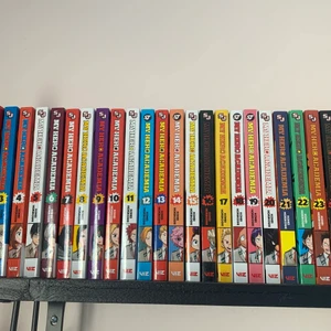 manga - en volym 100kr volym 1-25 my hero academia