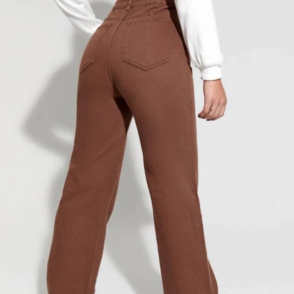 Mörkbruna jeans - 90