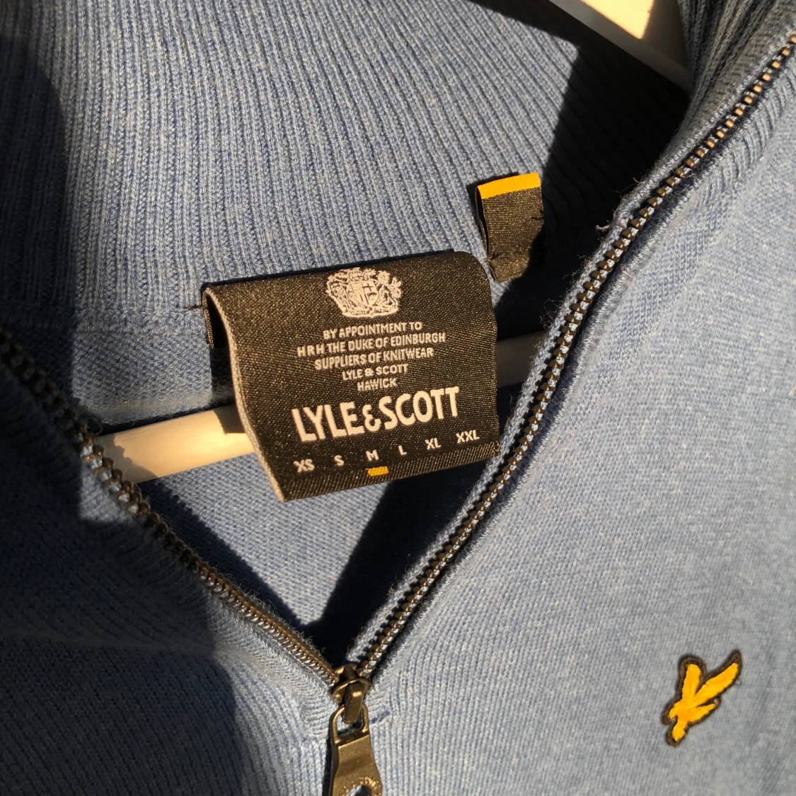 Lyle & scott långärmad med dragkedja - 91