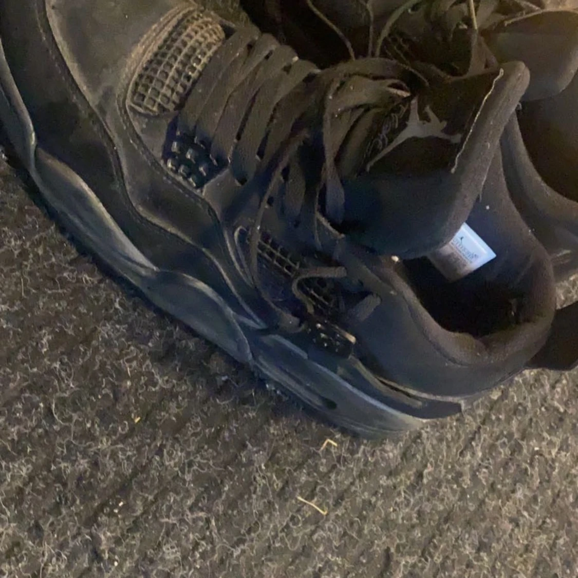 jordan 4 black cats  - 91