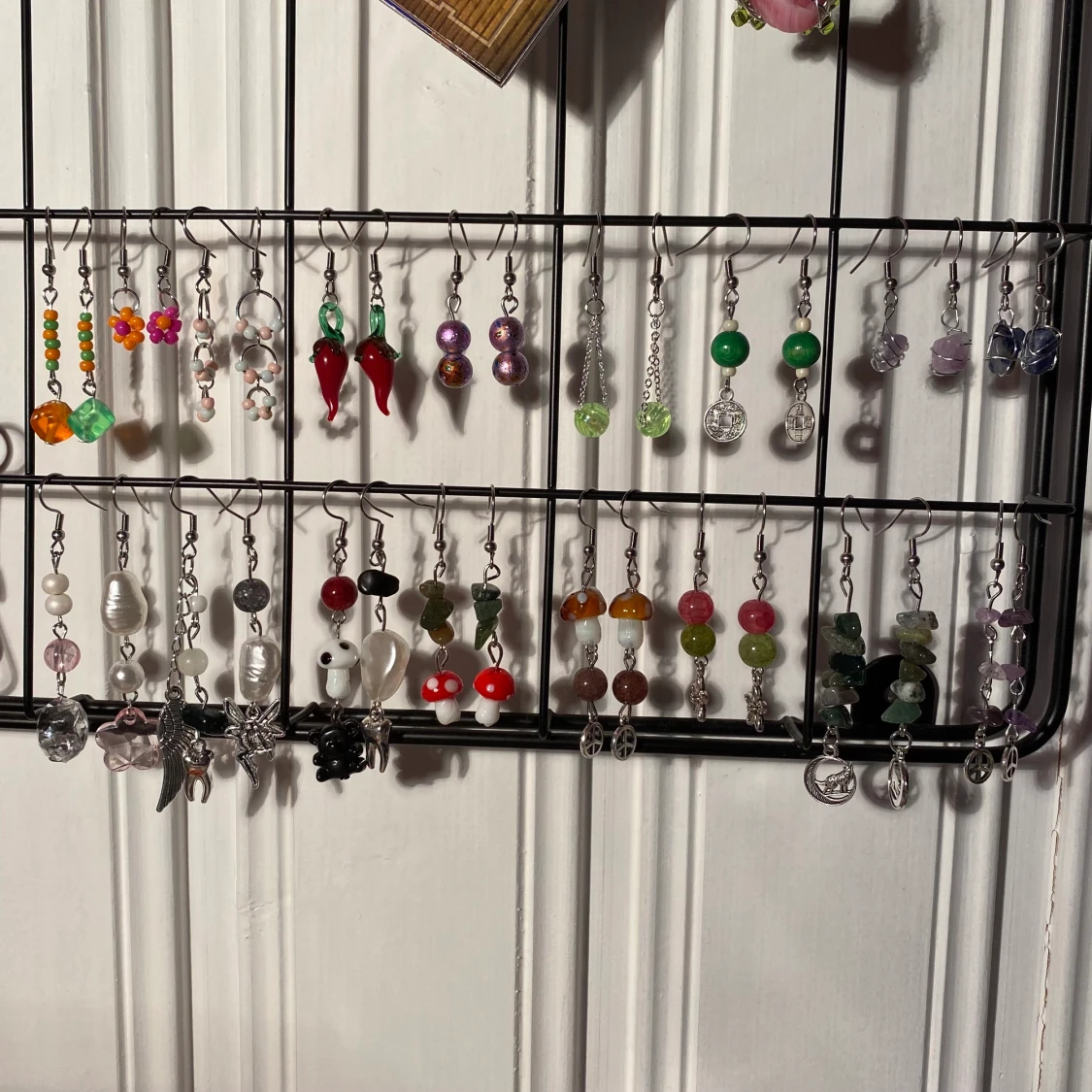 egengjorda örhängen!!