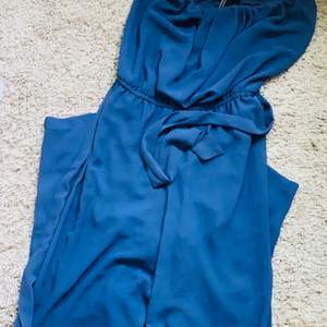 Junpsuit with a tube top Navy blue Barely used 