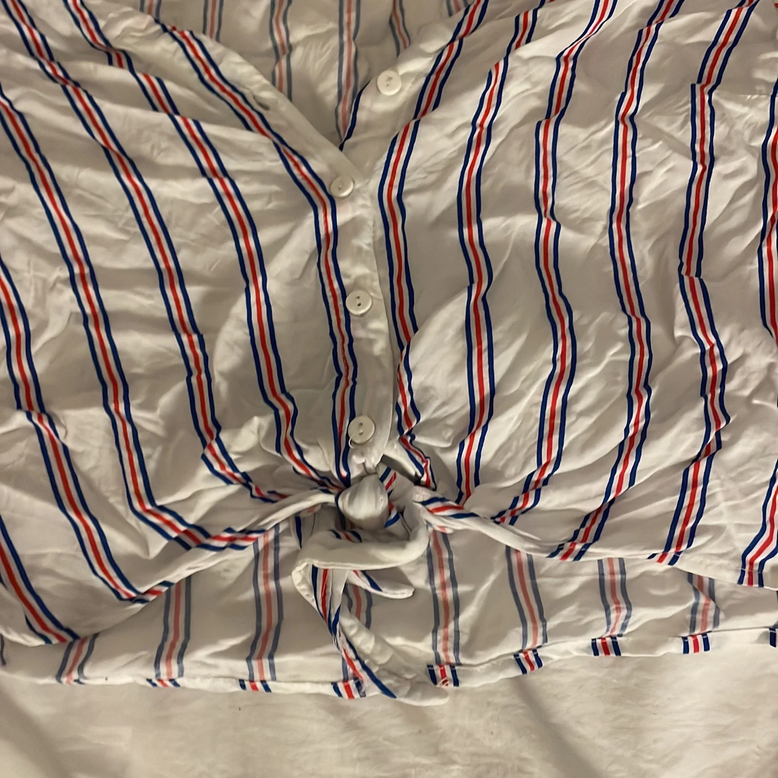 randig blus från hm  - 90