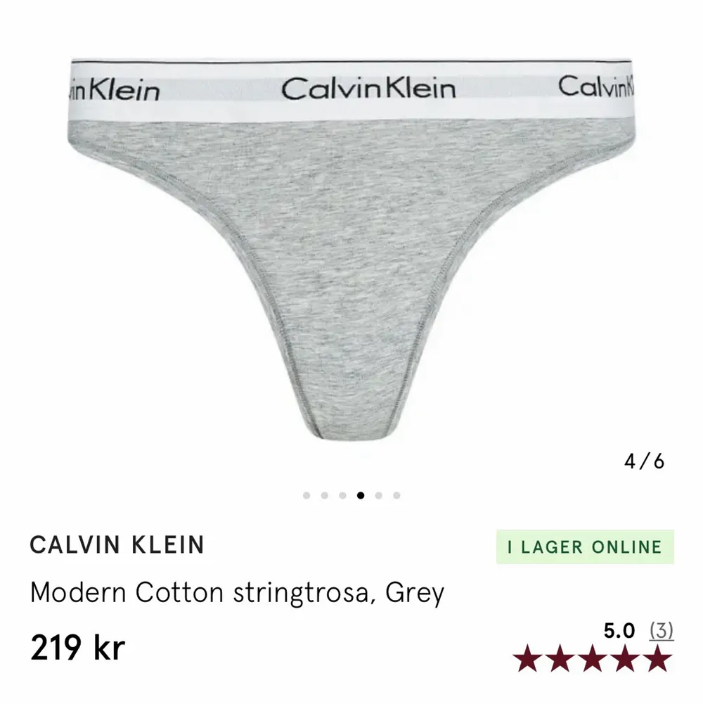 (((Trosorna är sålda)))  Aldrig använda Calvin Klein underkläder. Men just denna storlek passar inte mig. Säljer då den är för liten💕  BHn orginal pris 499kr ❤️Säljer den för 350kr + frakt❤️❤️. Toppar.