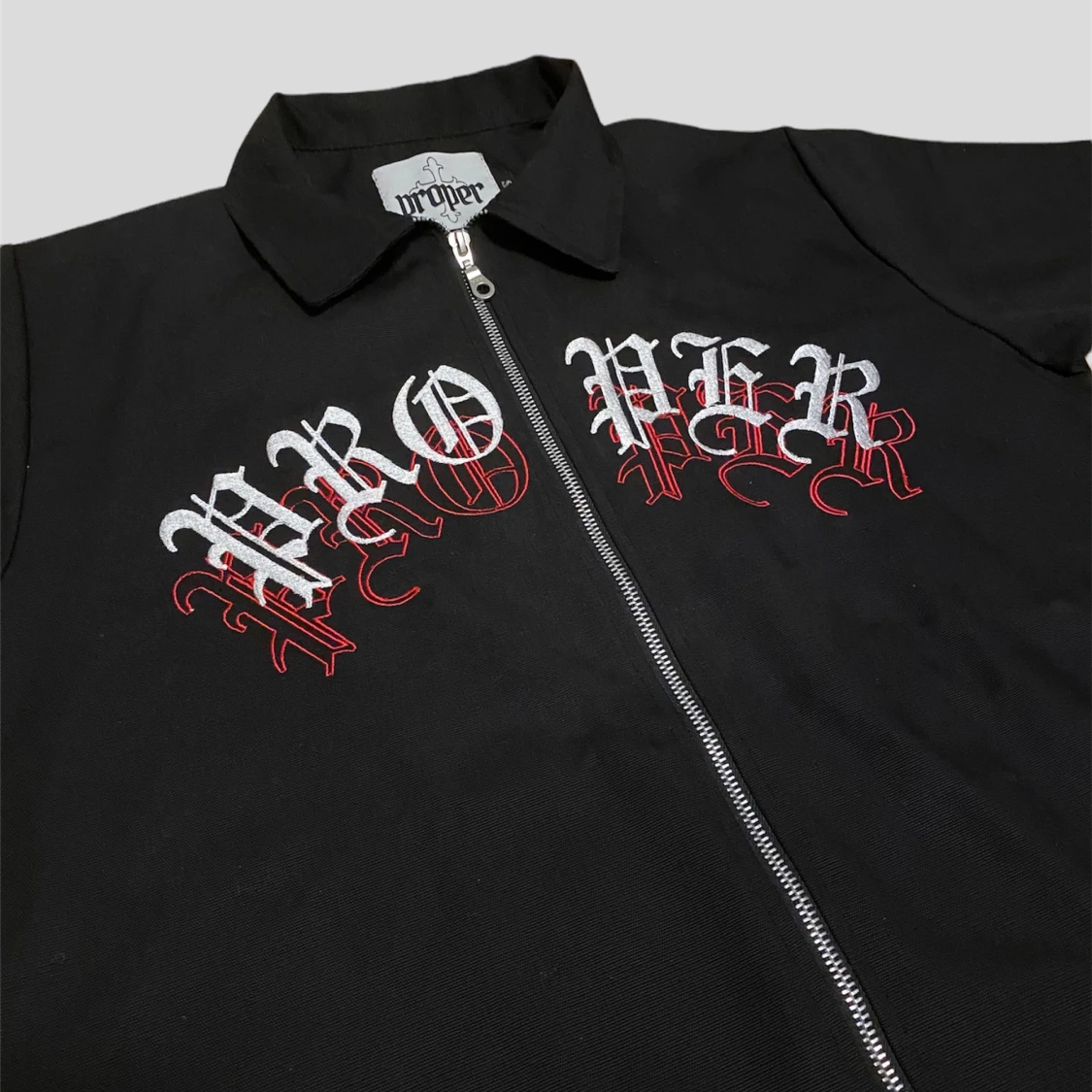 Proper ettiquettes zip shirt - 90