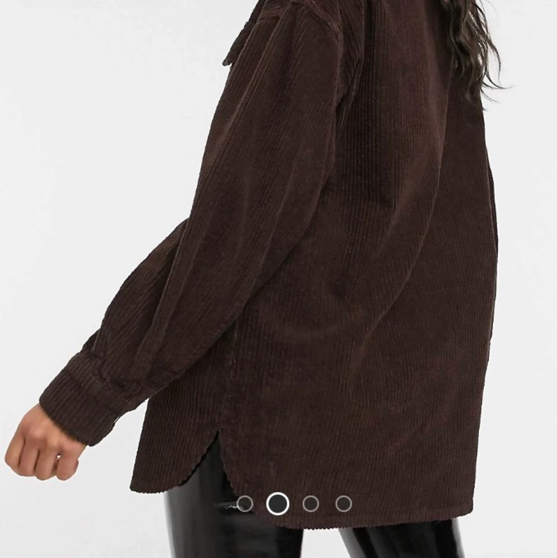 Brun skjortjacka - 90