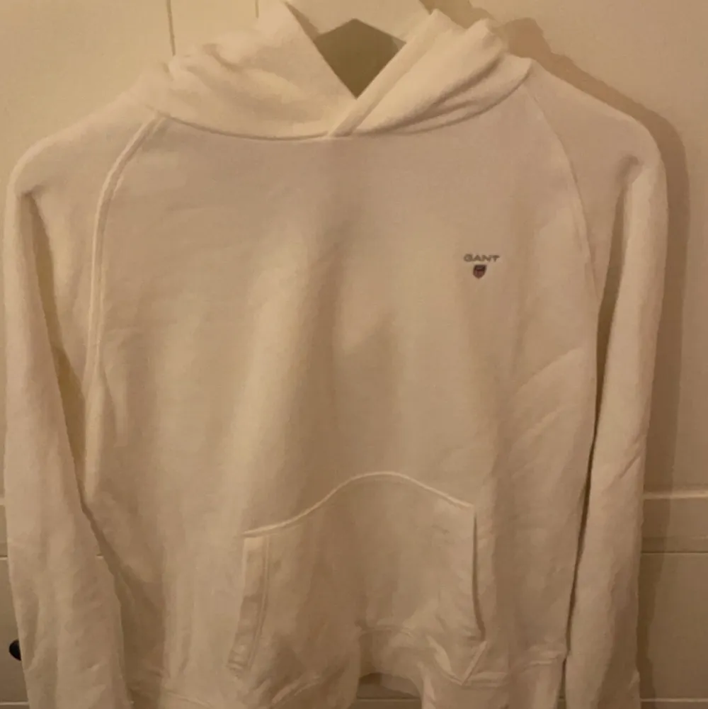 Äkta gant hoodie stolek 170 lite kort i längden med annars perfekt ungefär xs-s. Tröjor & Koftor.