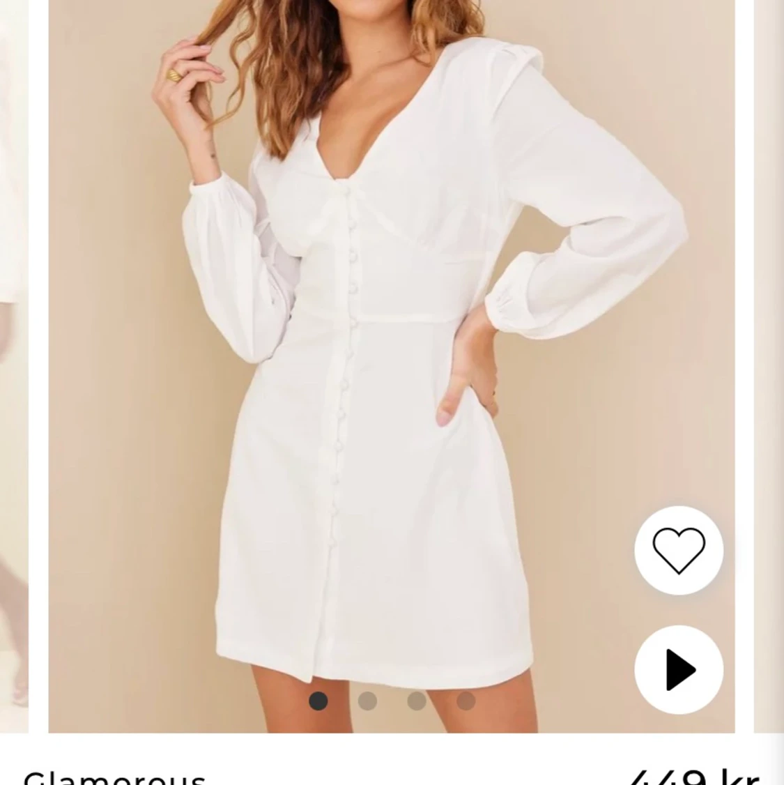 Helt ny studentklänning