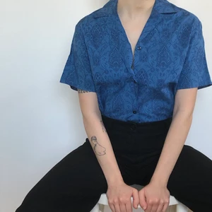 Skjorta - Mönstrad skjorta, strl S. 