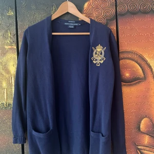 Ralph Lauren kofta mörkblå strl M  - Använd en gång 