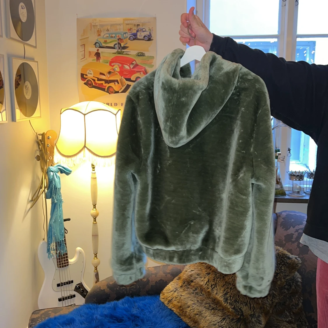 Fluffig jacka från carlings 