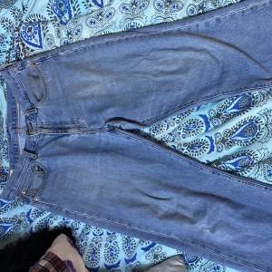 2 styckna Levis jeans, ljusblåa och gråa. Storlek W33 L32. Sitter baggy. Meddela mig om du vill köpa jeansen separat! 