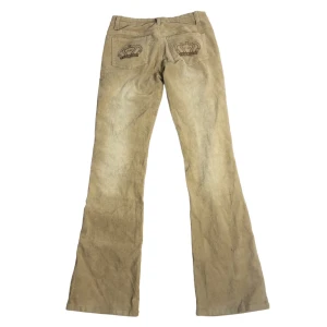 Manchester jeans - Manchesterjeans, bootcut, lågmidjade, krona på rumpan 