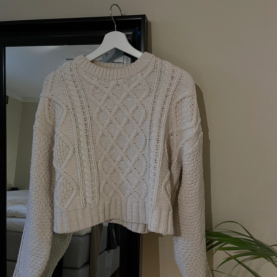 Stickad tröja från Bershka