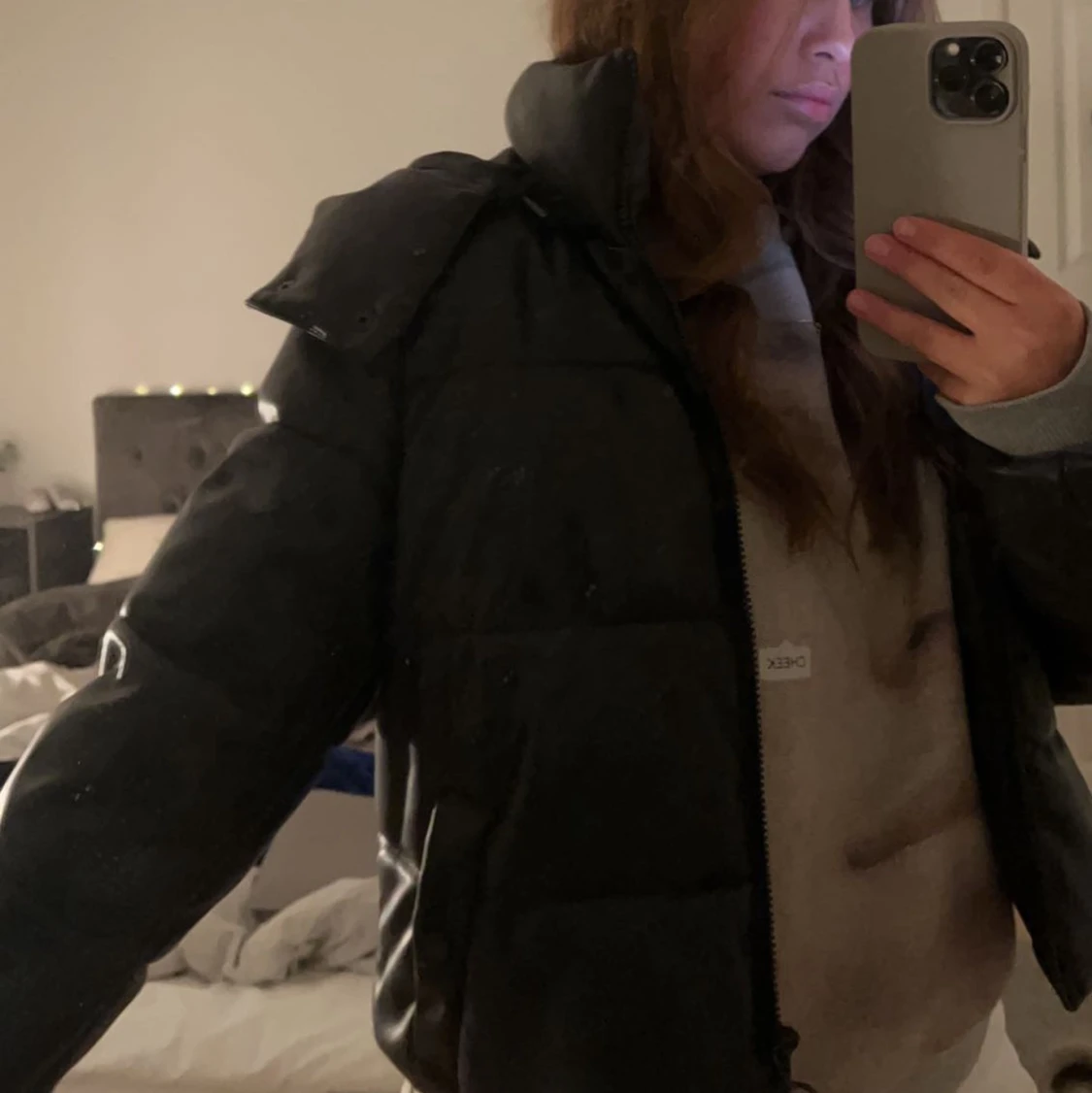 Skinn dunjacka från nakd - 90