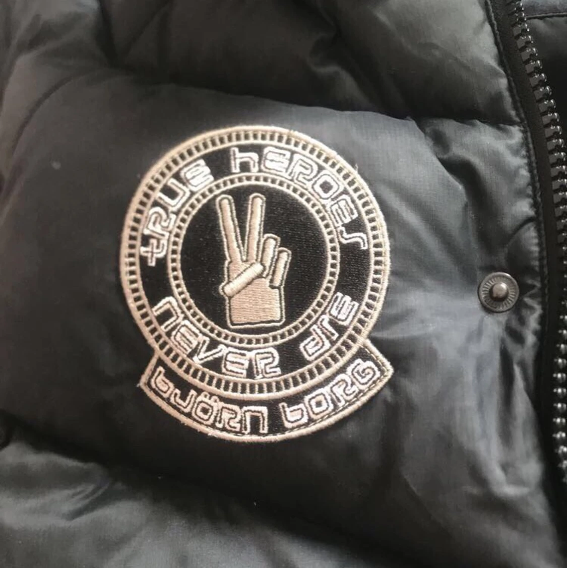 Vintage björn borg dunväst - 90