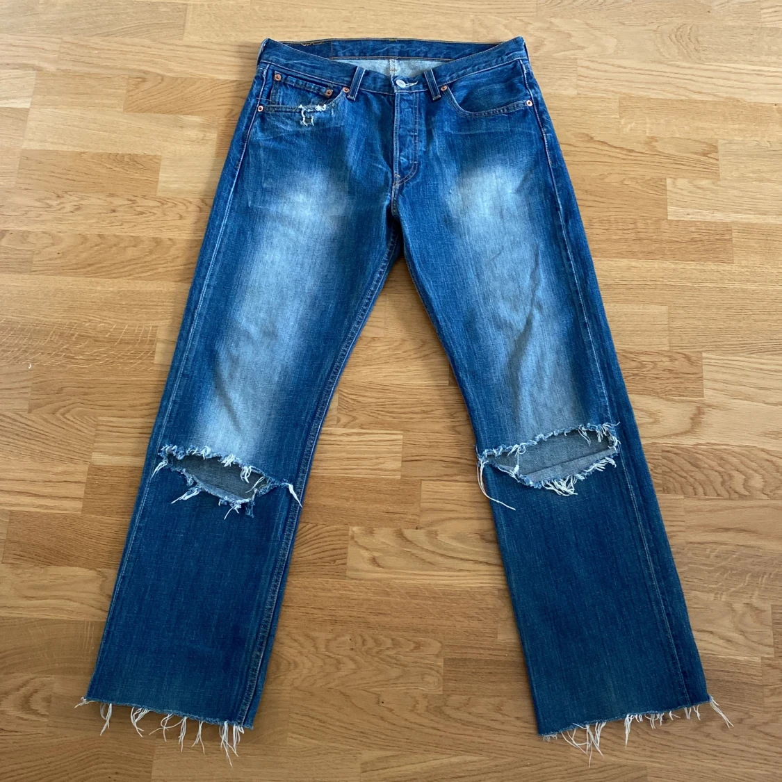 Ett par unika levis jeans