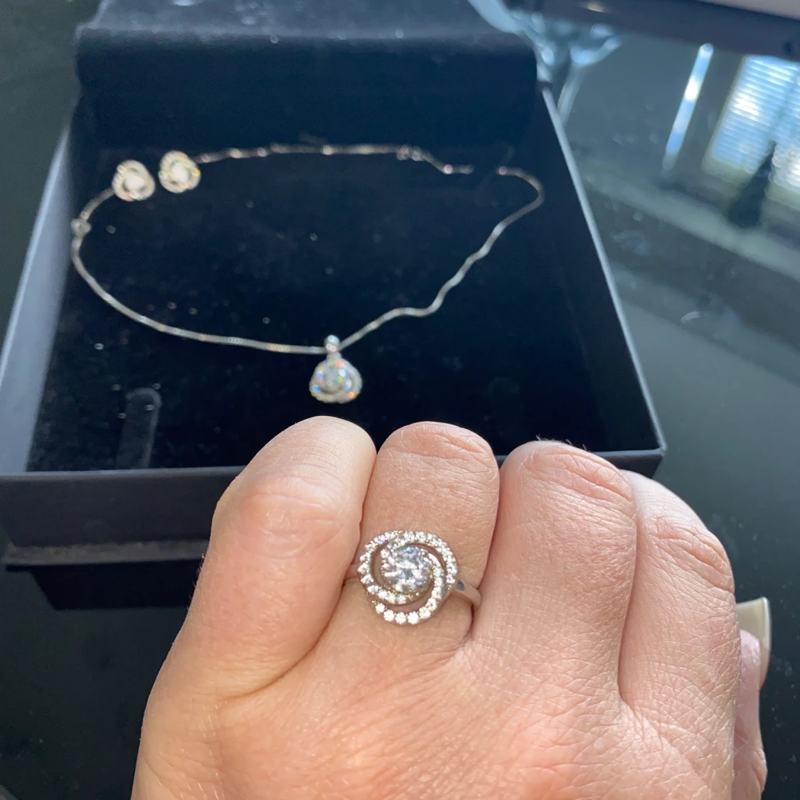 Äkta silverset  - 90