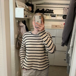 Virkad tröja - Virkad randig tröja från Zara 🌟