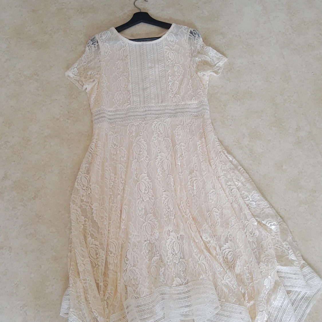 Vit klänning - 90
