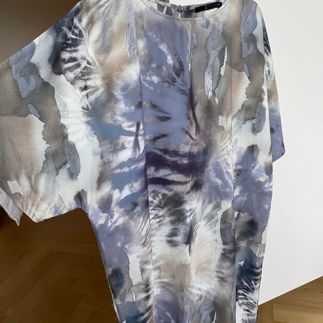 Oversized klänning i T-shirt-modell 