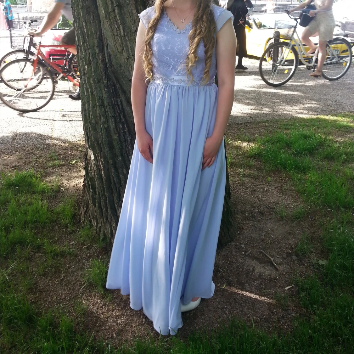 Balklänning med snörning bak  - 90