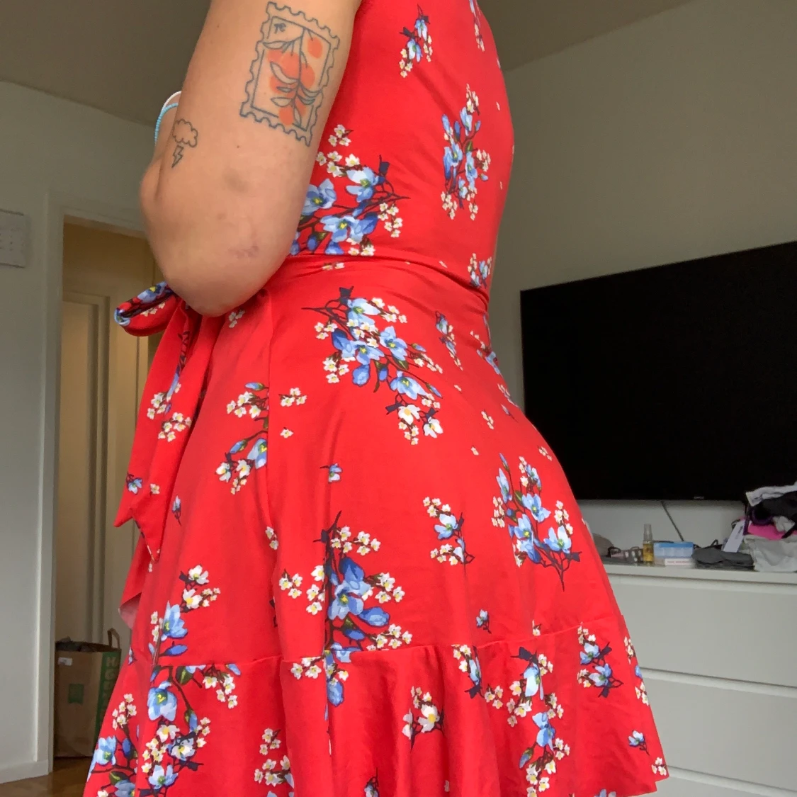 söt sommarklänning - 90