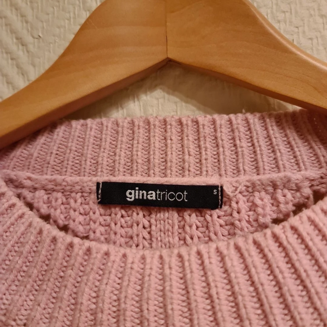 Rosa stickad tröja :) - 91