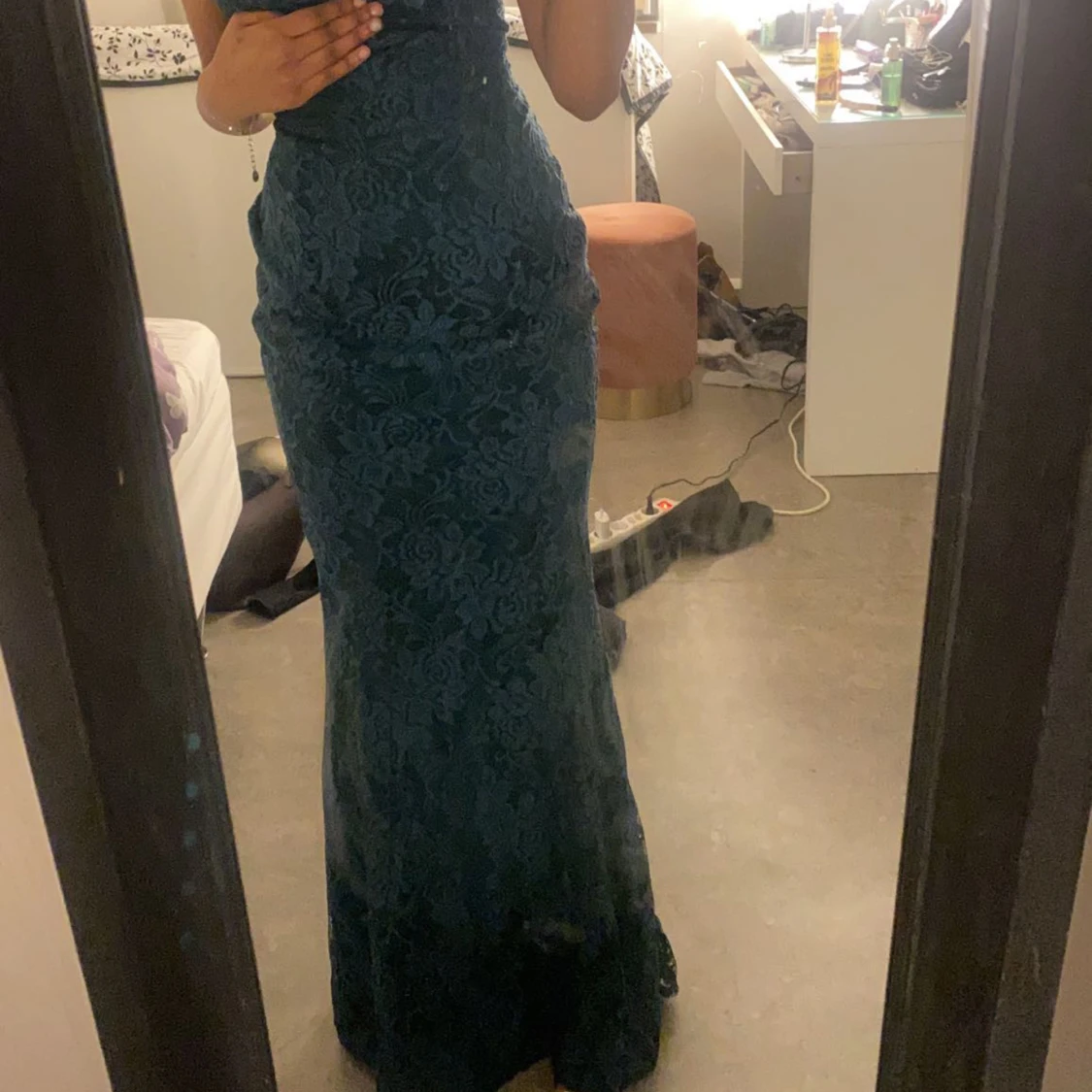 Grön klänning - 90