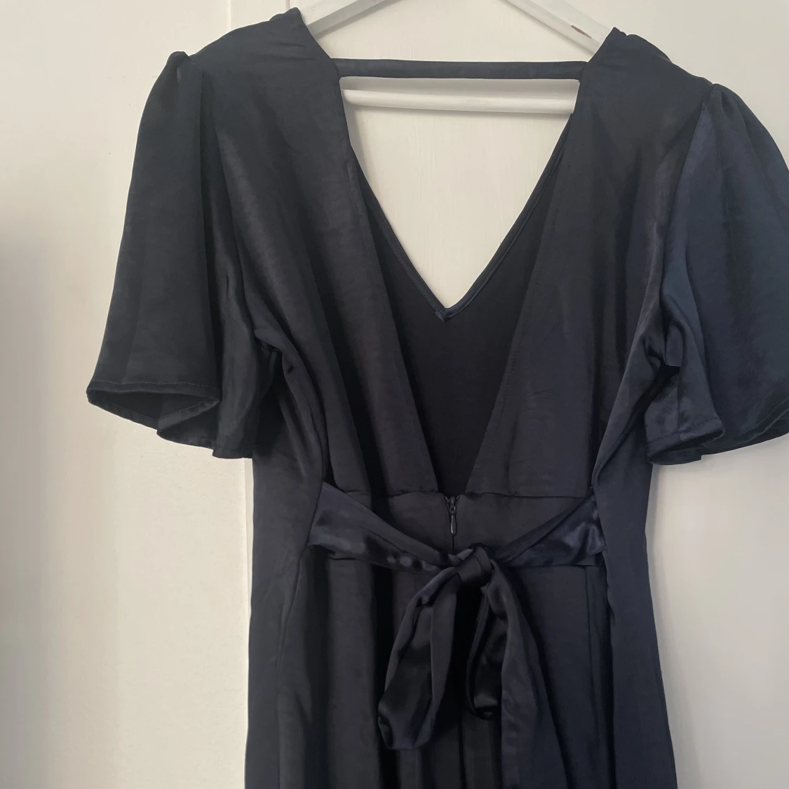 Mörkblå långklänning  - 91