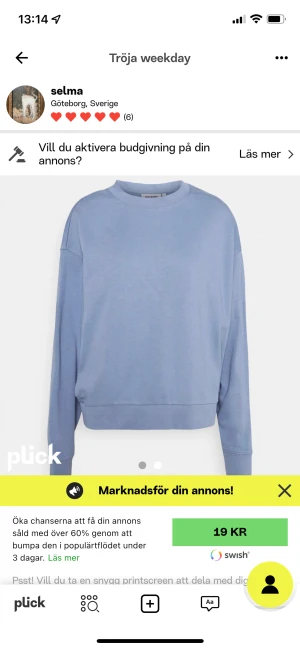 Weekday tröja - Nyskick, använd sällan🤍 frakt tillkommer 