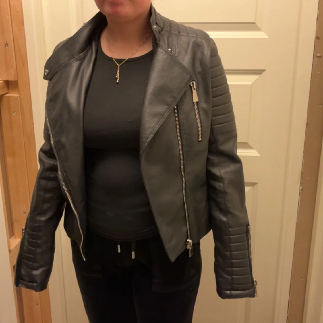 Skinn jacka  - 90