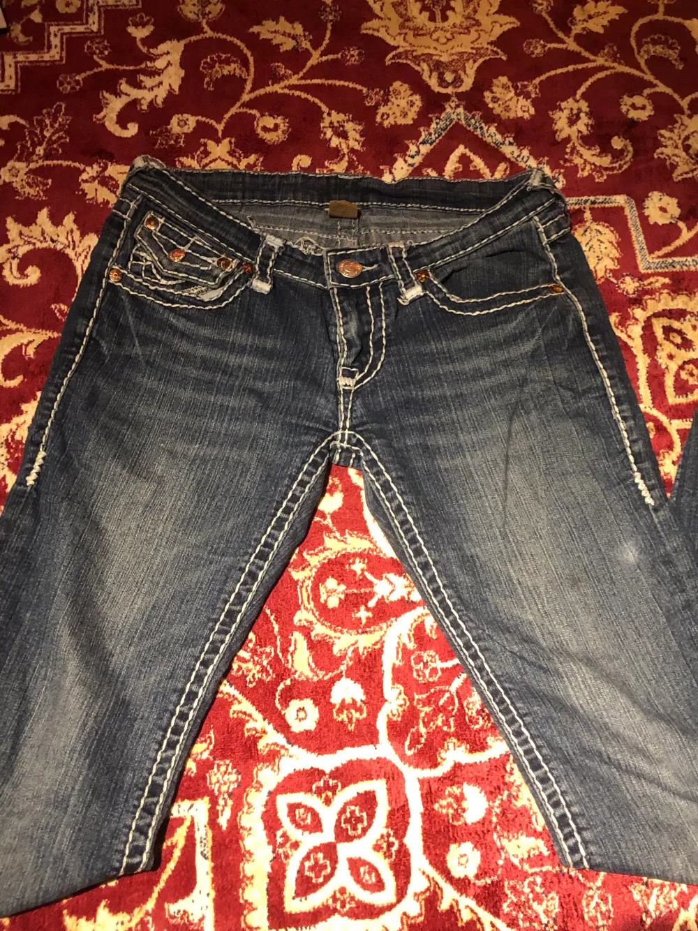 True religion jeans, tyvärr för små för mig. Bra skick. Jeans & Byxor.