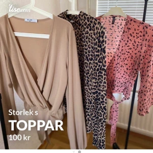 Toppar  - Varsin pris 50kr alla för 200kr