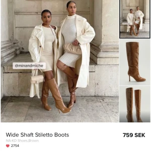 Nakd stövlar  - Oanvända stövlar från NAKD orginalpris 759kr.  De är lite för stora för mig. Är i storlek 37 men lite stora i storleken så passar 38.