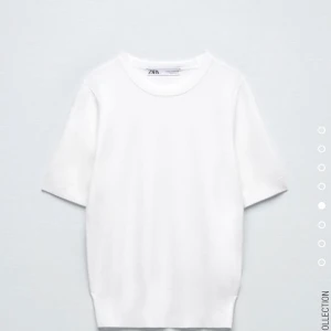 Stickad baströja  - En vit stickad baströja ifrån zara, strl s💓använd max tre gånger, säljer pga att den inte kommer till någon användning💓nypris 280 men säljer för 200+55krfrakt